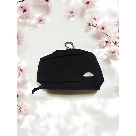 Samsonite Black Travel Toiletry Bag Hanging Organizer Makeup‎ Case Storage - Picture 1 of 5